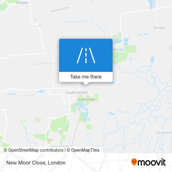 New Moor Close map