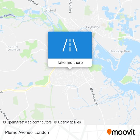 Plume Avenue map
