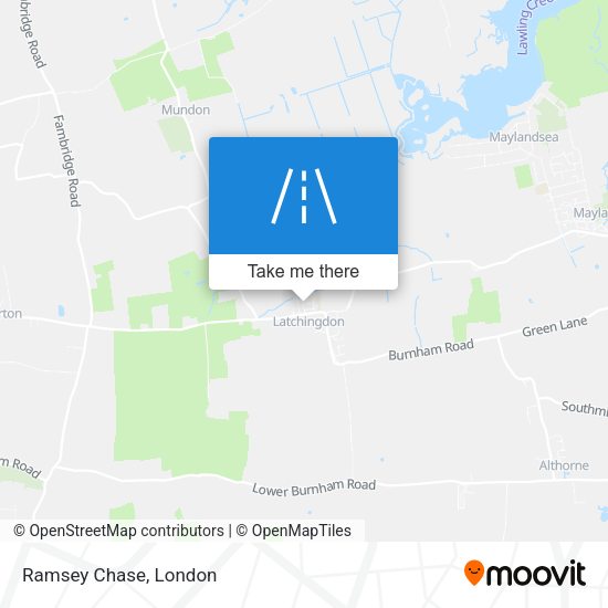 Ramsey Chase map