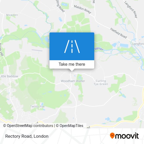 Rectory Road map