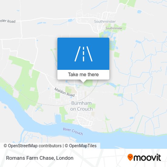 Romans Farm Chase map