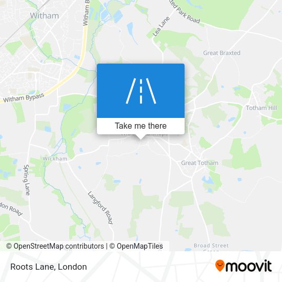 Roots Lane map