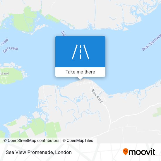 Sea View Promenade map