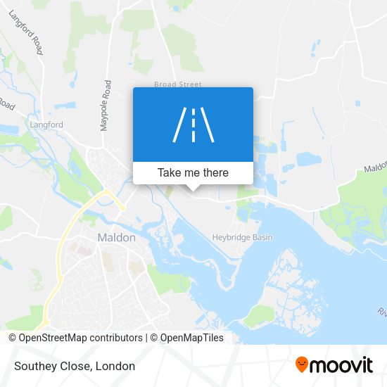 Southey Close map