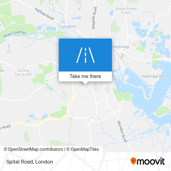 Spital Road map