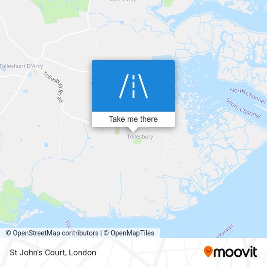 St John's Court map
