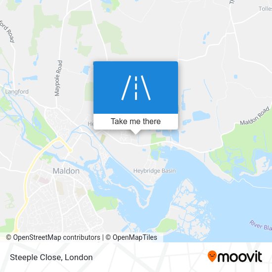Steeple Close map