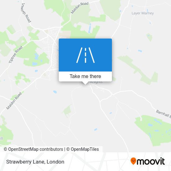Strawberry Lane map