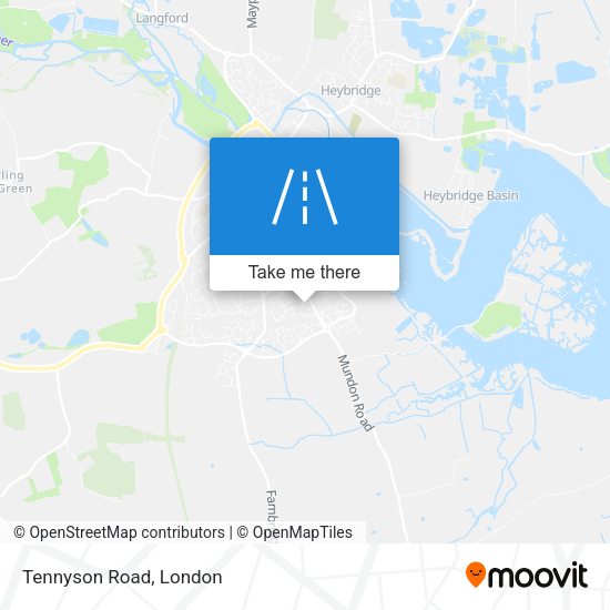 Tennyson Road map