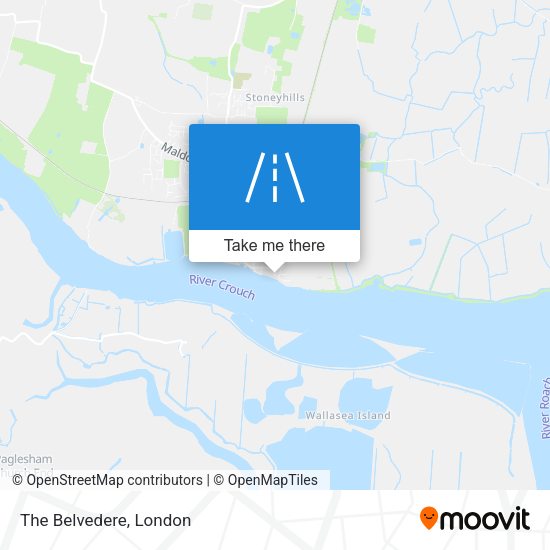 The Belvedere map