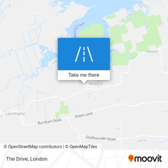 The Drive map