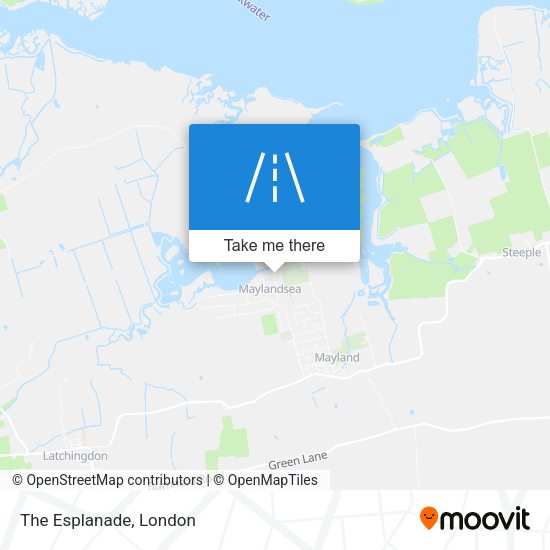 The Esplanade map