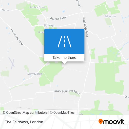 The Fairways map