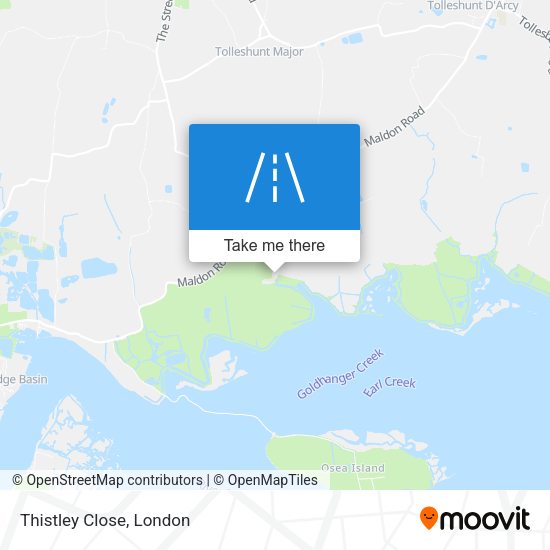Thistley Close map