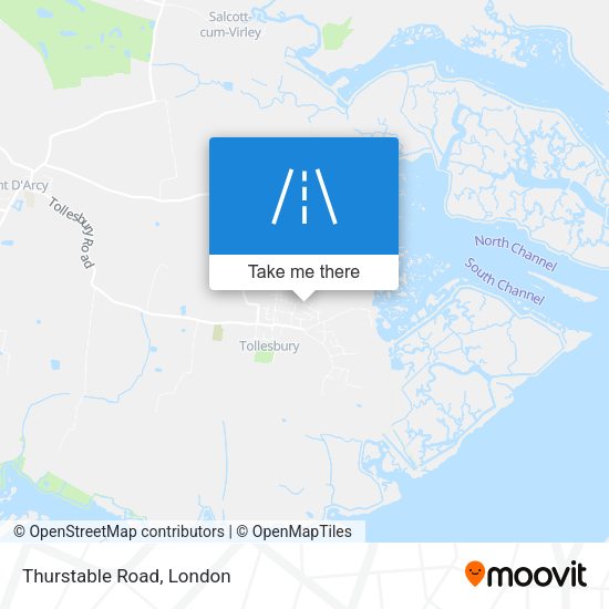 Thurstable Road map