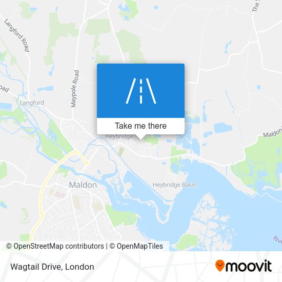 Wagtail Drive map