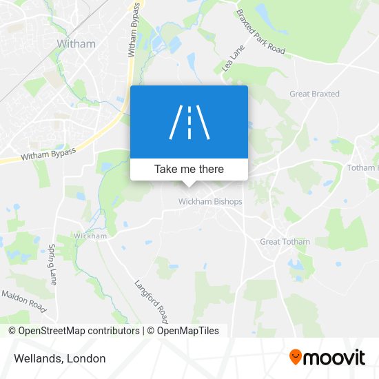 Wellands map