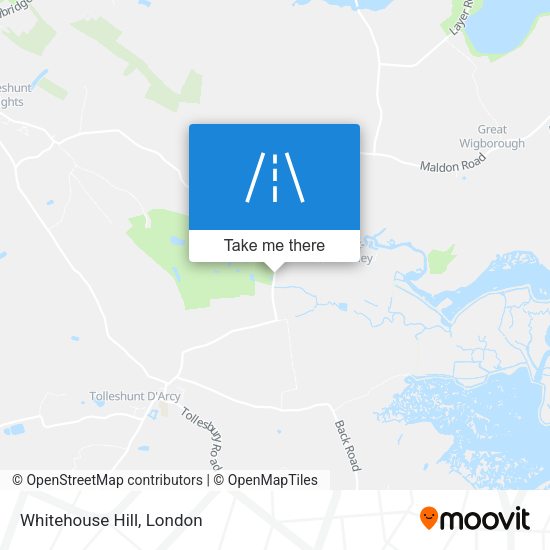 Whitehouse Hill map