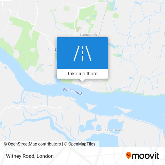 Witney Road map