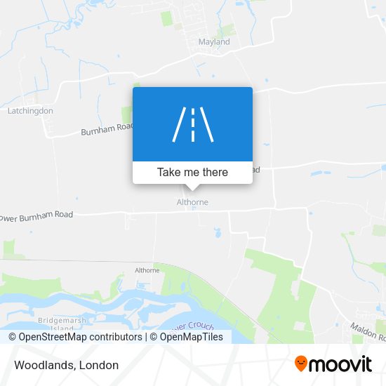 Woodlands map
