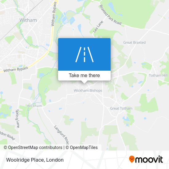 Woolridge Place map
