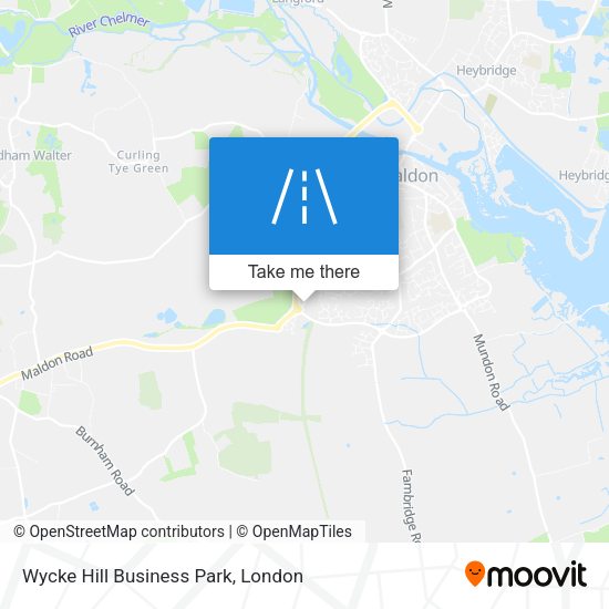 Wycke Hill Business Park map