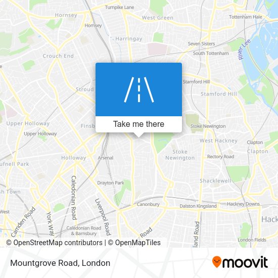 Mountgrove Road map