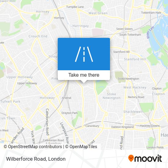 Wilberforce Road map