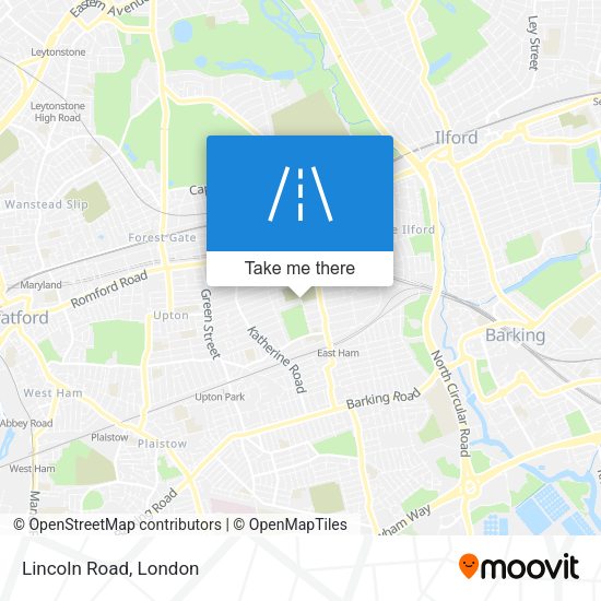 Lincoln Road map