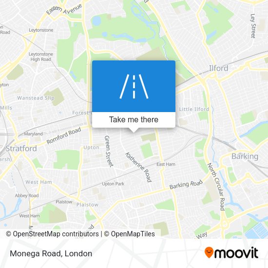 Monega Road map