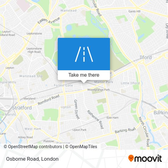 Osborne Road map