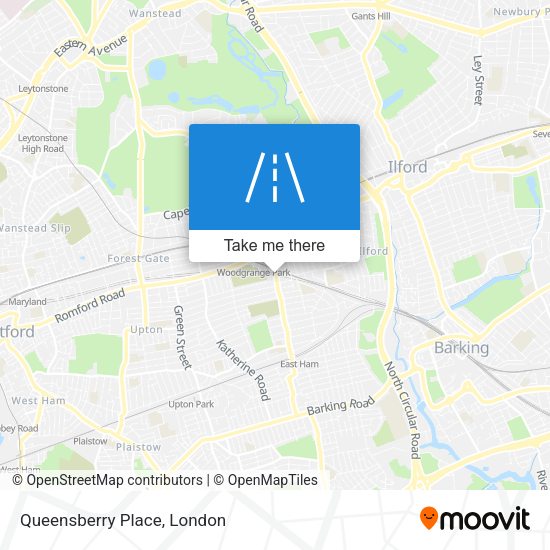 Queensberry Place map