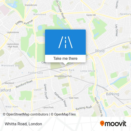 Whitta Road map