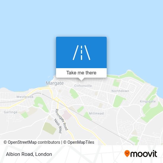 Albion Road map