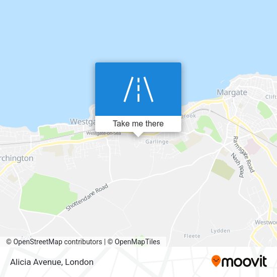 Alicia Avenue map