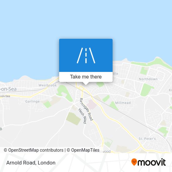 Arnold Road map