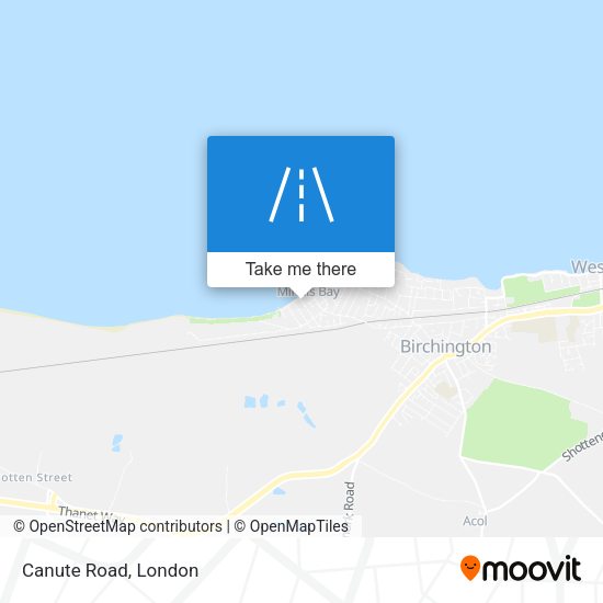 Canute Road map