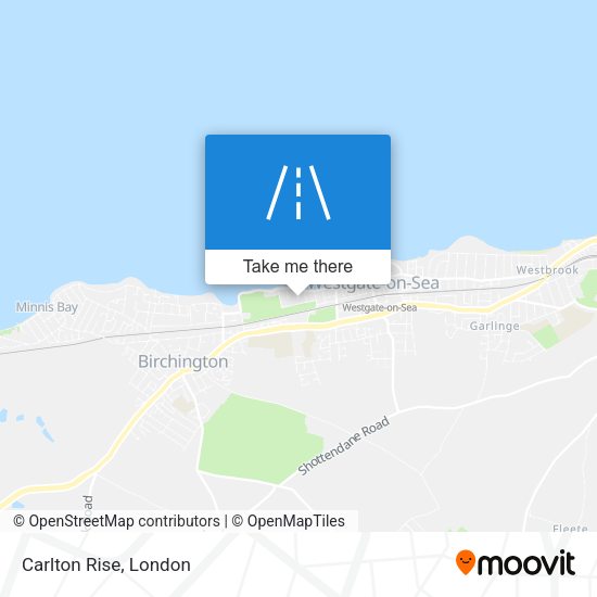 Carlton Rise map
