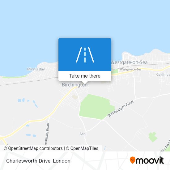 Charlesworth Drive map