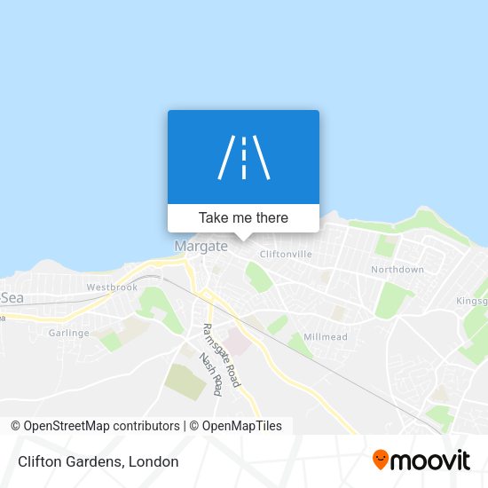 Clifton Gardens map