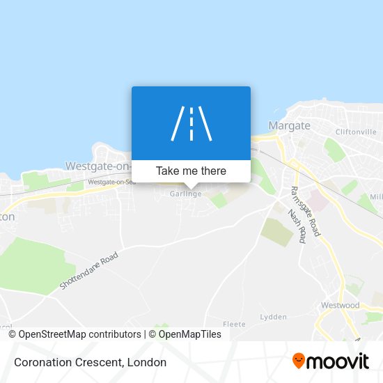 Coronation Crescent map