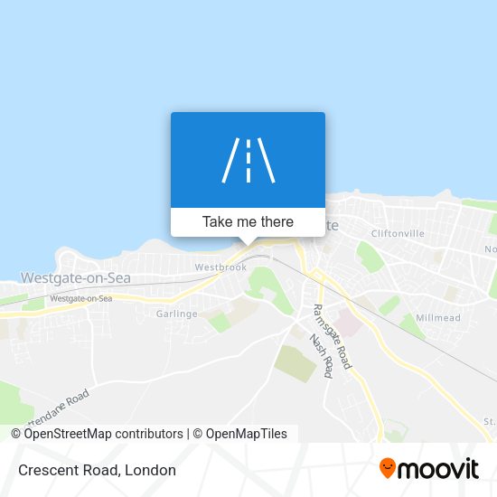 Crescent Road map