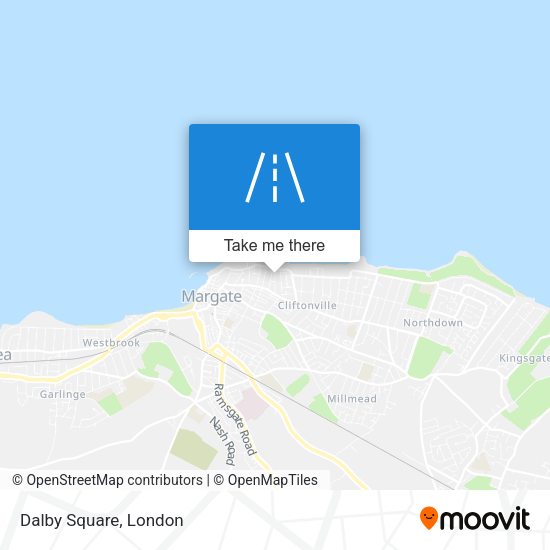 Dalby Square map