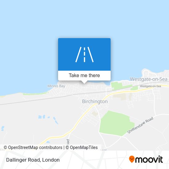 Dallinger Road map