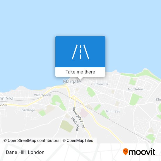 Dane Hill map