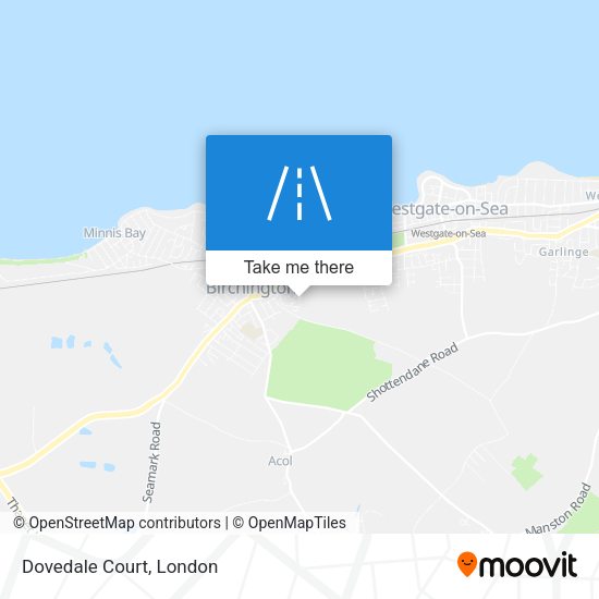Dovedale Court map