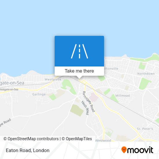 Eaton Road map