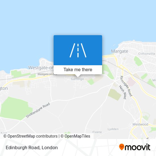 Edinburgh Road map