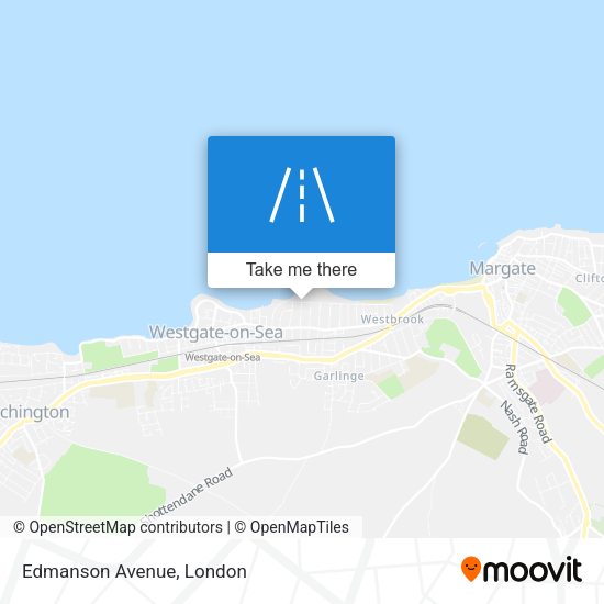 Edmanson Avenue map