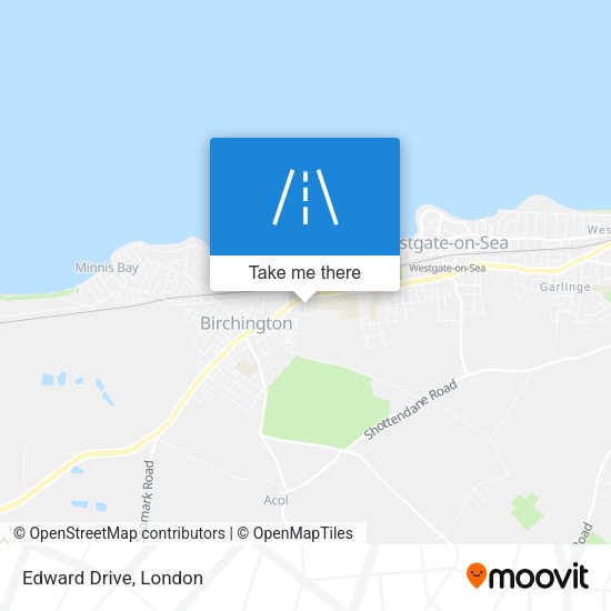Edward Drive map